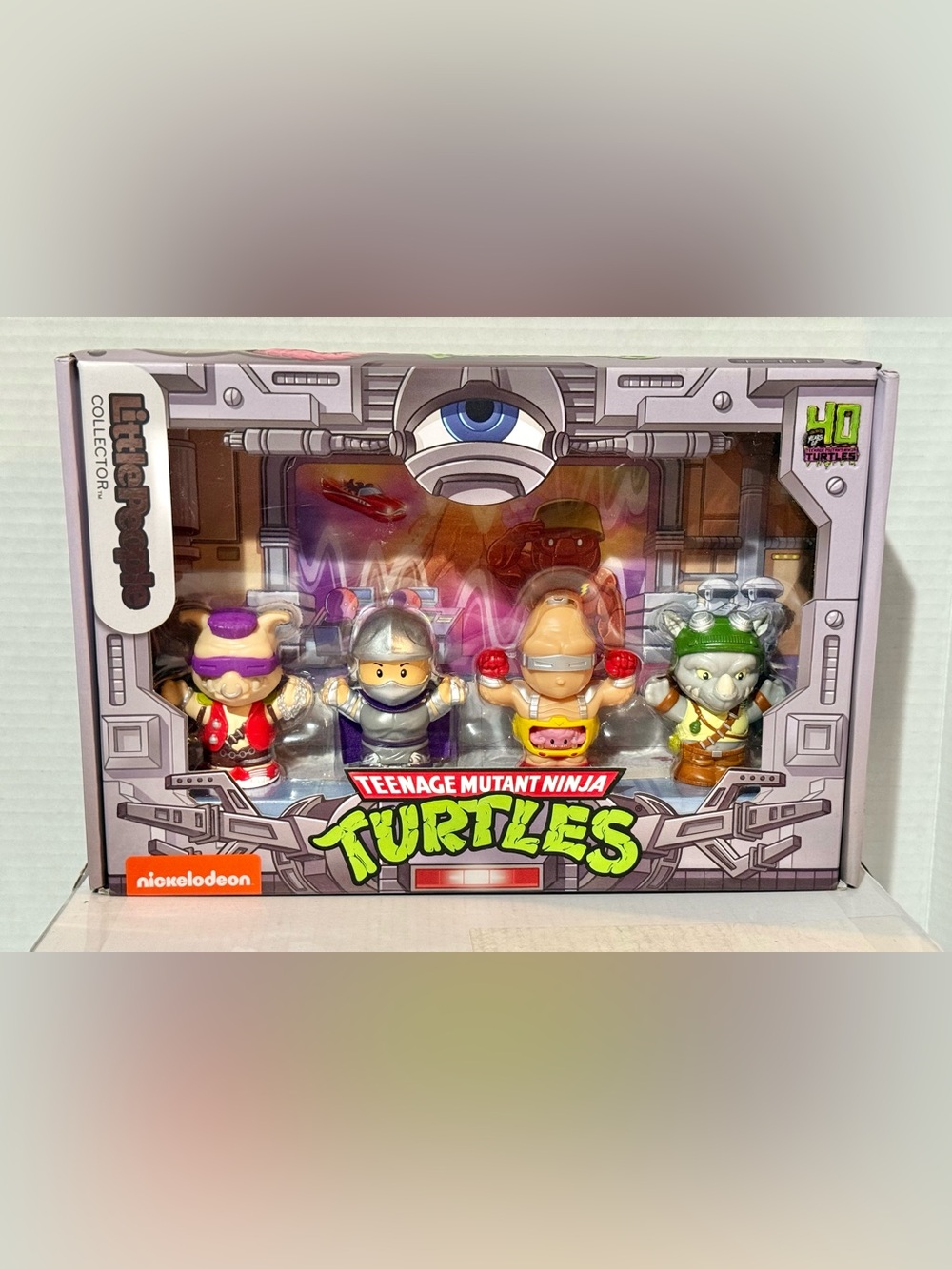 Fisher Price Little People Collector Nickelodeon TMNT Villains 4 pack Brand New